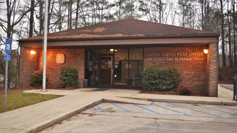 2021-03-18 Jackson's Gap, AL - Post Office