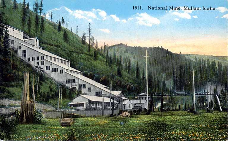 National Mine near Mullan, Idaho, circa 1915