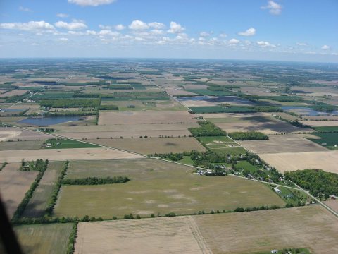 Thompson Township south of Bellevue