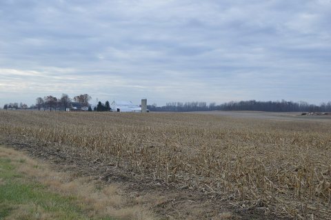 TR46 stubble field near Bellefontaine Airport
