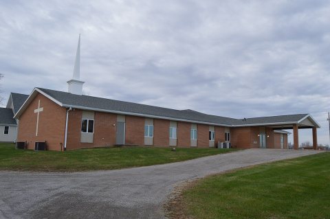 Gretna Brethren Church from northeast
