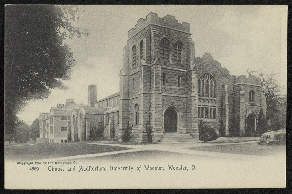 Chapel and Auditorium, University of Wooster
