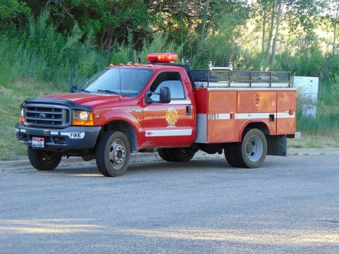 Downey Fire Department truck, Jun 17