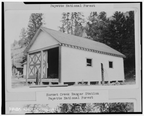 Hornet Ranger Station, Garage, Forest Service Road No. 50002