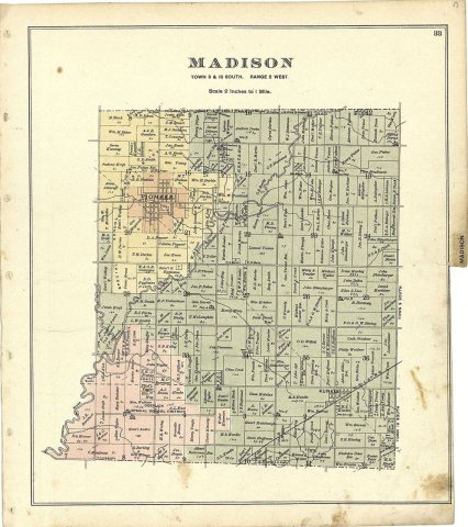 Atlas of Williams County, Ohio - from county records, plats and surveys