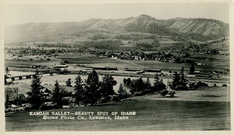 Kamiah Valley, Beauty Spot of Idaho, circa 1930s