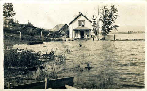 IDAHO-L-0146- St. Joe River Flood - Merton Creek
