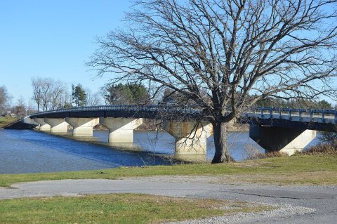 Junction bridge over Auglaize River