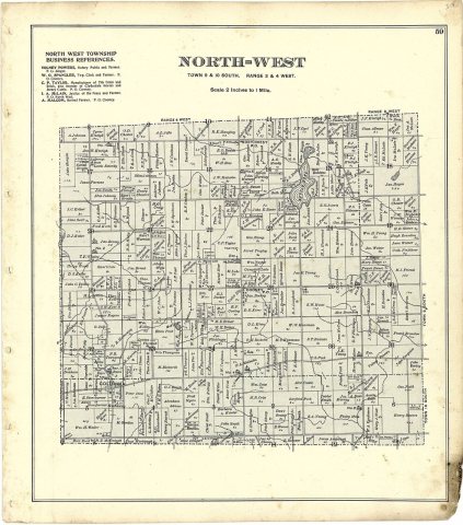 Atlas of Williams County, Ohio - from county records, plats and surveys