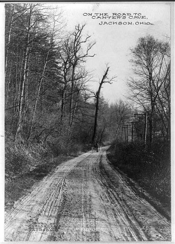 On the road to Canter's Cave