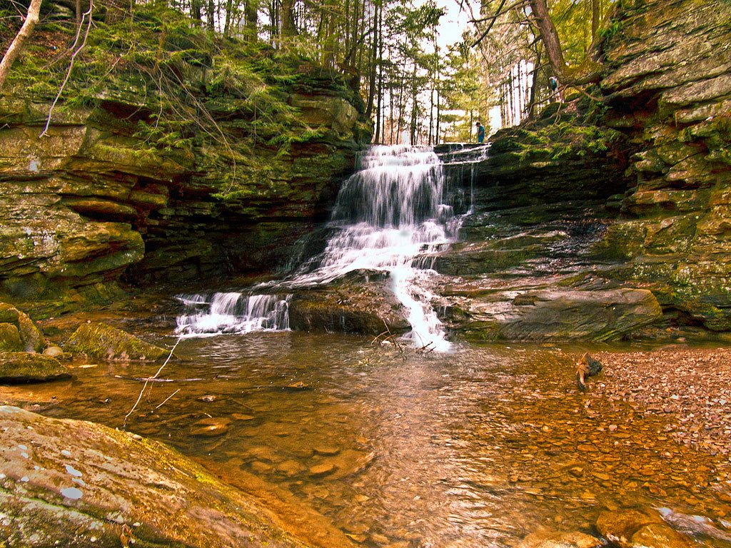 Honey Run waterfall