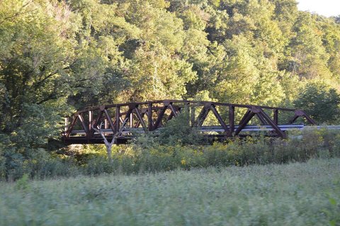 Little Muskingum River bridge at Mechanicsburg