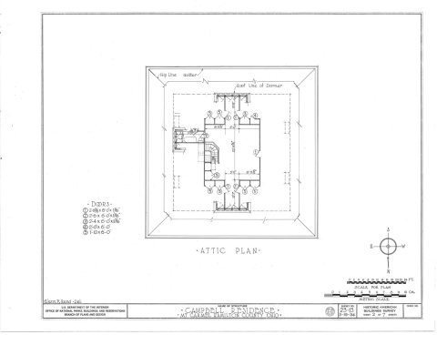 HABS OHIO,31- ,1- (sheet 2 of 7) - John Campbell Residence, Mount Carmel Road, Mount Carmel, Clermont County, OH