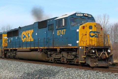 CSX 8747 EMD SD60