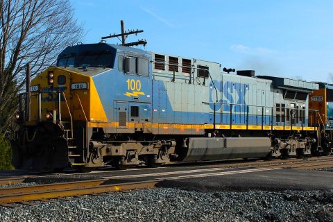 CSX 100 GE AC44CW