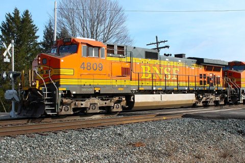 BNSF 4809 Dash 9-44CW