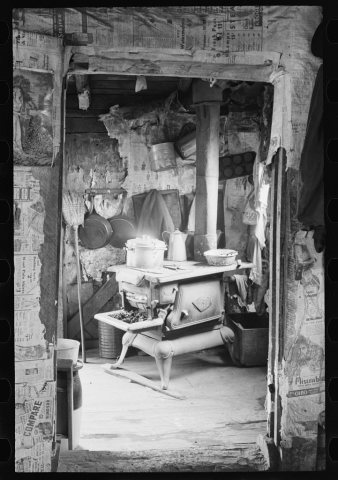Interior of rehabilitation client's house