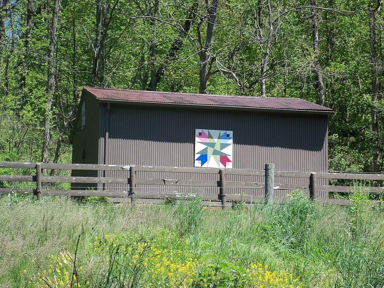 Barn Quilt near Bloomingdale, Ohio