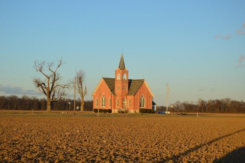 Former Grace UMC in Jackson Township, farther