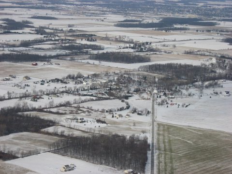 Fryburg in Pusheta Township