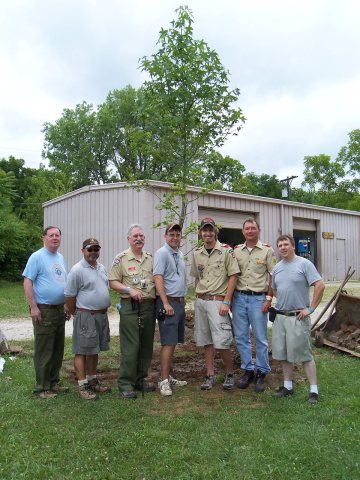 Woodland Trails Scout Reservation 50th Anniversary Tree