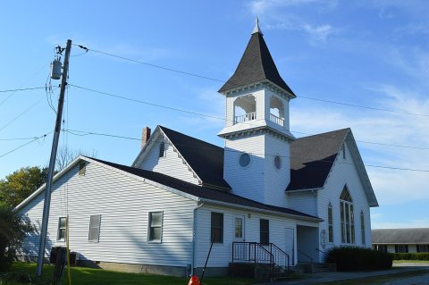 New Dover UMC from southeast