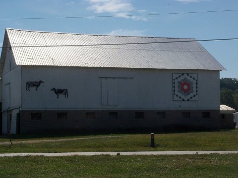 Grandma's Flower Garden Quilt Barn