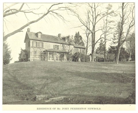 HOTCHKIN(1892) p404 Residence of Mr. John P. Newbold