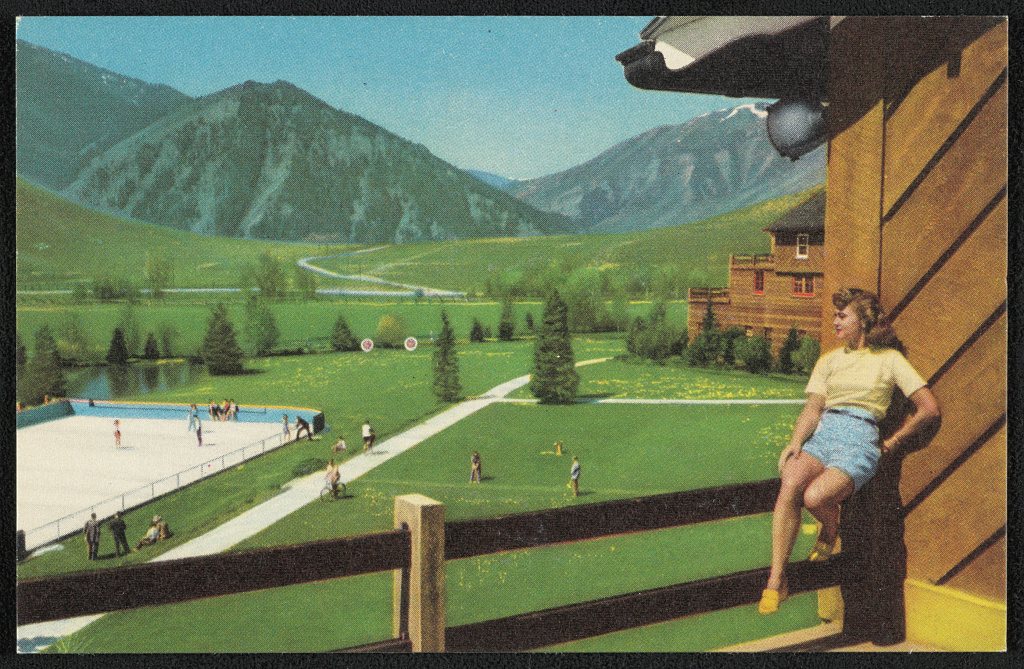 Outdoor Ice Skating in Summer