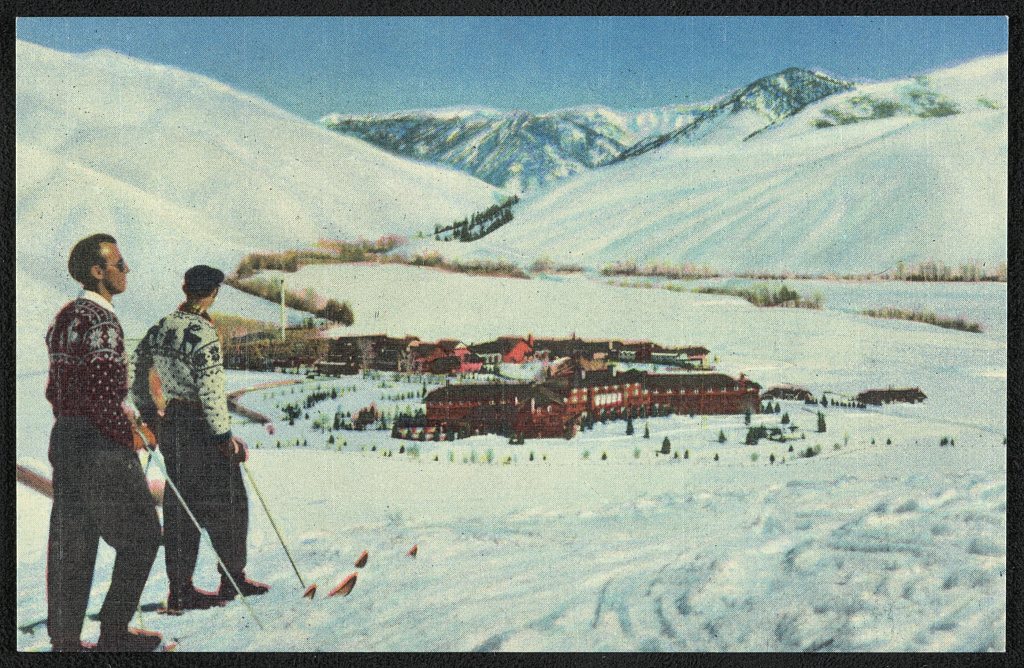 Sun Valley, Idaho, Winter scene