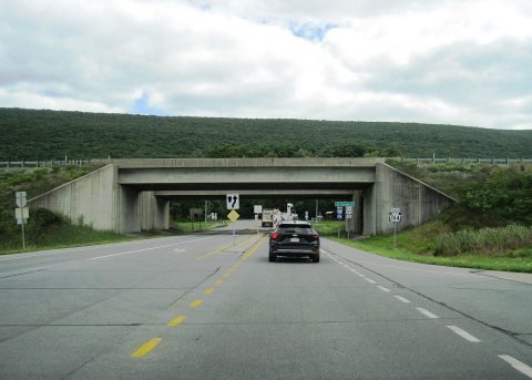 PA 764 northern terminus, Aug. 2024