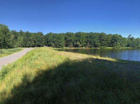 Sunrise Lake, Dingman Township, Pike County, Pennsylvania – East Dam