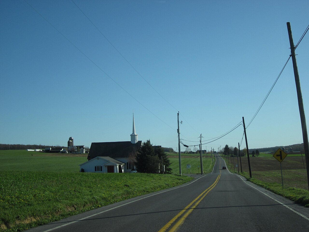 PA 866 sb in Huston Township, Blair County (1)