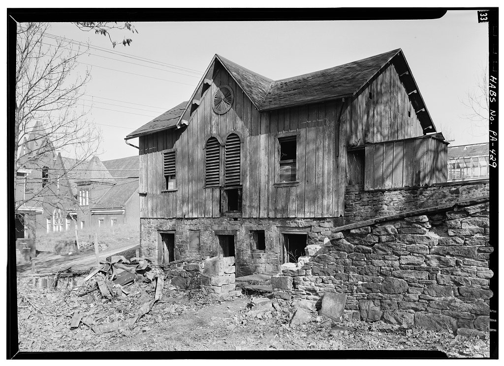 Bowman's Castle, Barn, Front & Second Streets, Brownsville