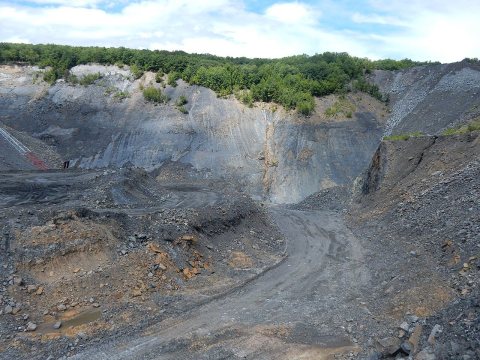Coal Mining near Heckscherville, Cass Twp, Schuylkill Co PA 02