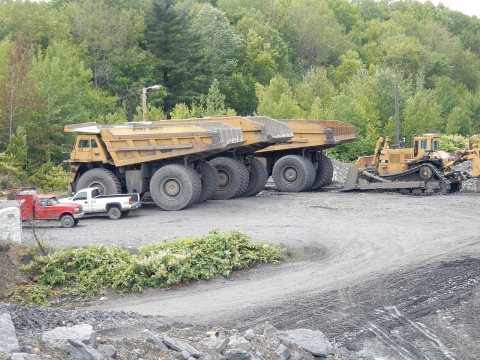 Coal Mining near Heckscherville, Cass Twp, Schuylkill Co PA 04