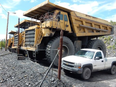 Coal Mining near Heckscherville, Cass Twp, Schuylkill Co PA 05
