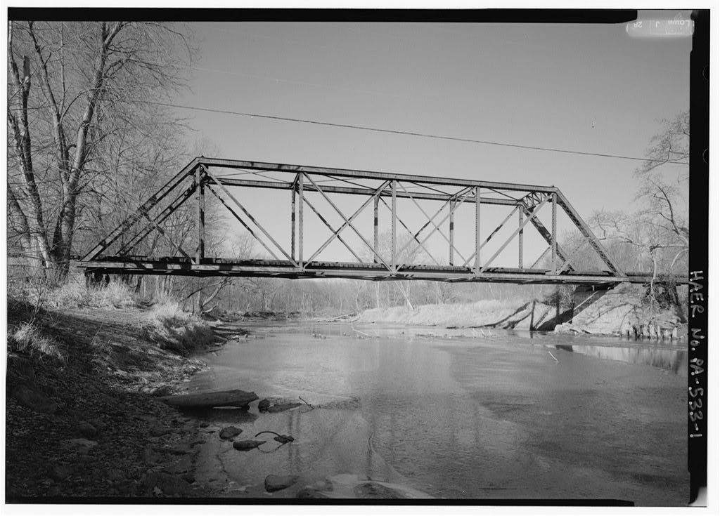 Western New York & Pennsylvania Railway, Bridge No. 30, Spanning Allegheny River, north of State Route 446 Bridge