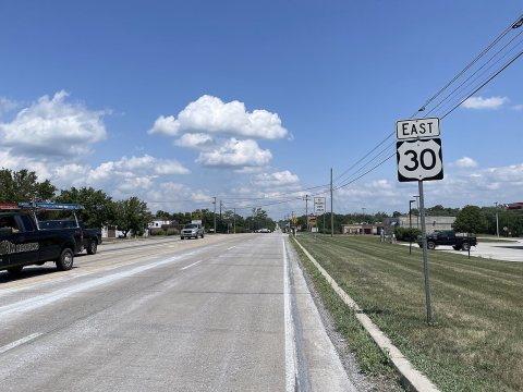 US 30 EB past PA 94
