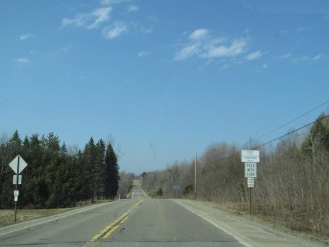 PA 77 eb entering Concord Township