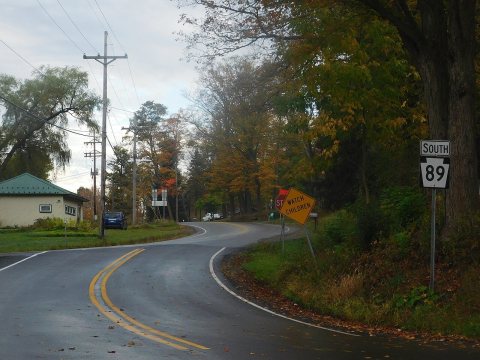 PA 89 sb from PA 77