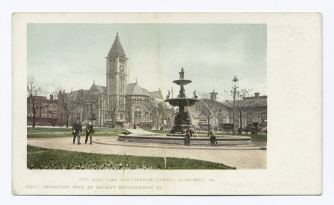 City Hall Park, Carnegie Library