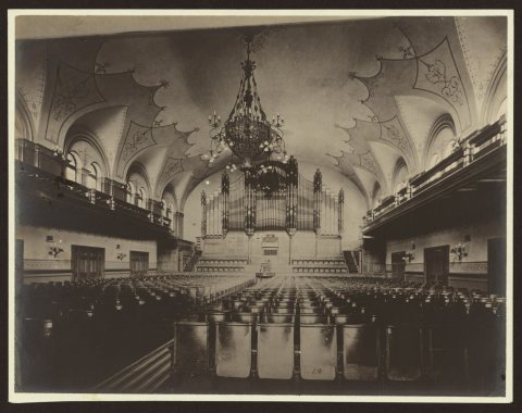 Music hall, Carnegie Library and music hall, Allegheny City, Pennyslvania