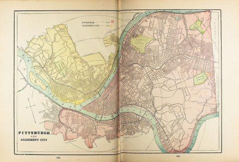 Allegheny City map