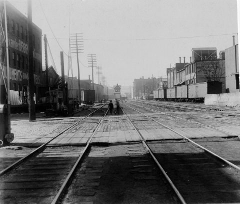 Railroad on Anderson Street