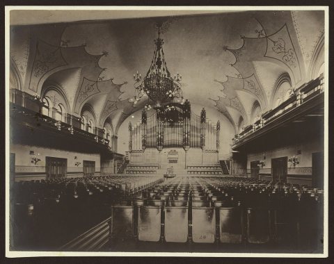 Music hall, Carnegie Library and music hall, Allegheny City, Pennyslvania