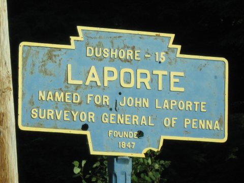 Laporte, PA Keystone Marker