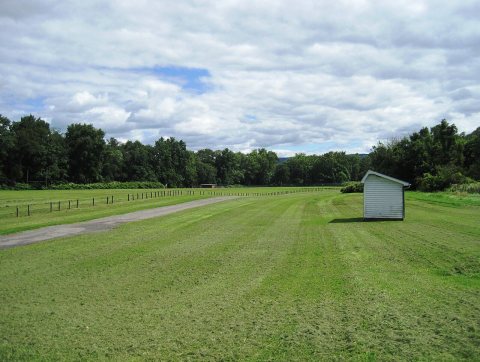 Peddie Memorial Park looking south, Allison Twp., PA, Aug. 2024