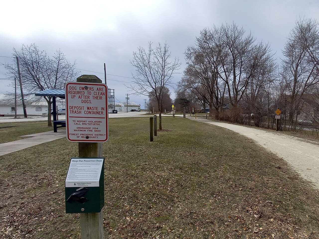 Wauponsee Glacial Trail at Symerton (March 2025)
