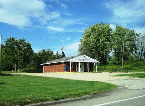 Chalk Hill, PA post office, Aug. 2024